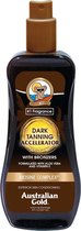 Australian Gold Dark Tanning Accelerator met Bronzer Zonnebrandolie - 237 ml