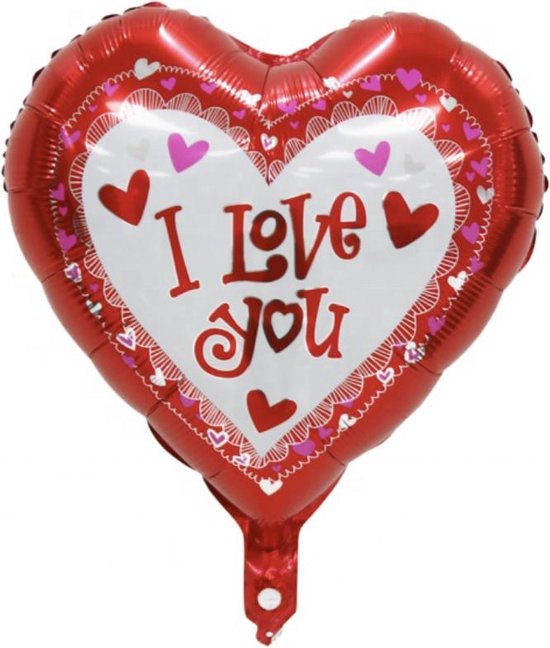 Valentijn cadeautje voor hem - Valentijn cadeautje voor haar - 3-Pack Folie  ballonnen... | bol.com