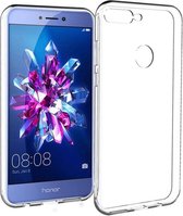 Hoesje CoolSkin3T - Telefoonhoesje voor Huawei Honor 7C - Transparant wit