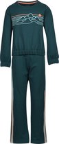 Woody  Meisjes-Dames Pyjama Petrolgroen Groen 10A