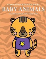 Coloring Book for 2 Year Olds (Baby Animals)