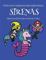 Libros de pintar para ninos de 2 anos (Sirenas)