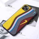 iPhone X / XS (10) Case Cover - Bescherm hoes - Off-White - Zwart - Geschikt voor Apple iPhone 10 - gerrey.