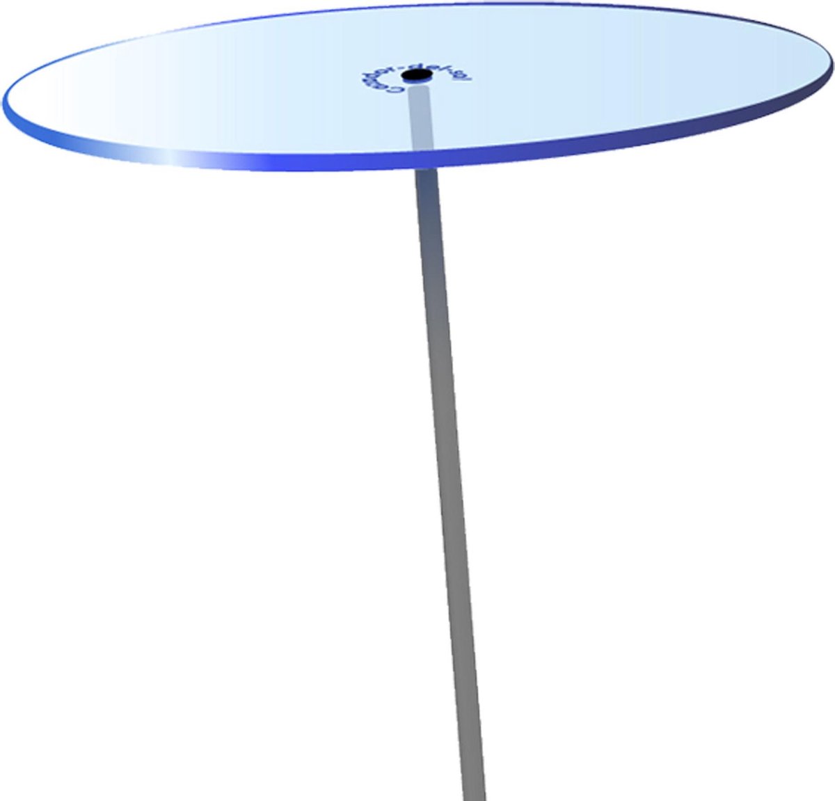 Zonnevangers Cazador Del Sol - tuin decoratie voor buiten - Blauw Ø150mm x 120cm Set1