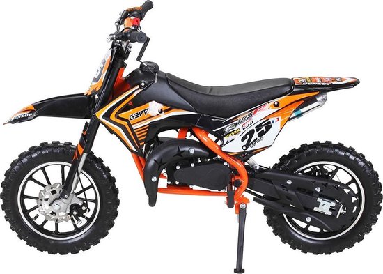 Kindermotor Crossmotor Gepard 2 Takt Oranje - Motorfiest voor Kinderen - Dirt Bike, Motorbike, Motorcross - Actionbikes