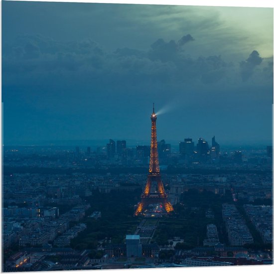Acrylglas –Eiffeltoren - Parijs  -40x30 (Wanddecoratie op Acrylglas)