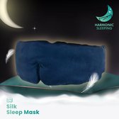 Harmonic Sleeping - Slaapmasker - Blinddoek - 100% Verduisterend - Luxe Slaapmasker - Oogmasker - Handgemaakt - Zacht - Nachtmasker - Nacht - Nacht Verduistering - Koelmasker - Hoofdpijn - Mi