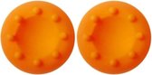 Thumb grips - Oranje - 1 Paar = 2 Stuks - Voor de volgende game consoles: PS3 - PS4 - PS5 - Xbox 360 - Xbox One - Thumbgrips - Gaming accessoires - Pro gaming - Playstation - Pro gaming set -