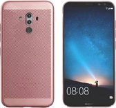 Backcover Holes - Telefoonhoesje - Hoesje voor voor Huawei Mate 10 Pro Rose - Goud