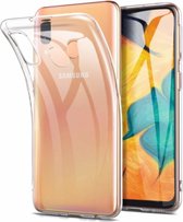 Hoesje Coolskin3T - Telefoonhoesje voor Samsung A60 - Transparant Wit