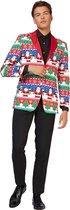 OppoSuits Snazzy Santa - Heren Blazer - Kerst - Maat: EU 54