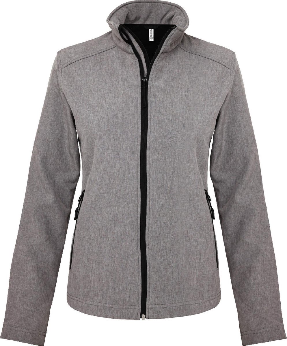 Kariban Dames/dames Hedendaagse Softshell 3 lagen Performance Jacket mergel Grijs