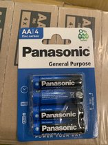 Panasonic AAA General PURPOSE Batterijen R03 -1.5V