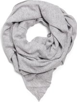 Cashmere and Scarves - Sjaal Mira - Husky Grey / Grijs - Samenstelling 90% Wool / 10% Cashmere
