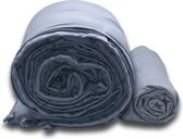 Schinkelshoek - Bamboo Verzwarinsgdeken Bundel - Weighted Blanket - Verzwaringsdeken - Verzwaard Deken - Blauw - 150x200CM - 6KG