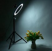 Selfie - Selfy light - Lampe - Anneau de lampe - Trépied - Anneau led - Tik tok - Studio - Maquillage - Trendy - Nouveau modèle - Masque de bouche gratuit!!