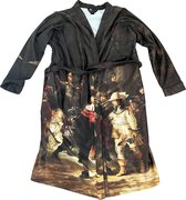 Badjas met Nachtwacht opdruk – Unisex – Bathrobe - Maat XL