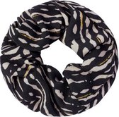 Scrunchie animal spirit zwart