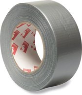 Duct tape PVC UV-gestabiliseerd zilver 50m 50 mm