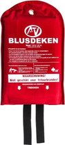 Nofire soft blusdeken 180 x 180 cm - branddeken - softbag - brandveiligheid - brandbeveiliging - brandbeveiliging thuis - brandbeveiliging bedrijven