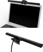 Tría Beeldscherm Lamp- Monitor/Laptop Lamp Bureaulamp LED Lamp- Screenbar E Reader- Computer Desk Lamp- Leeslamp Thuiswerken Gadgets- Anti Blauw Licht- Computerbril- USB Aansluiting- Zwart
