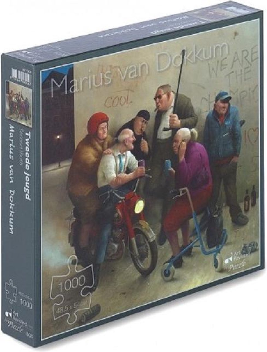 Puzzel 1000 stukjes - Tweede Jeugd - Marius van Dokkum
