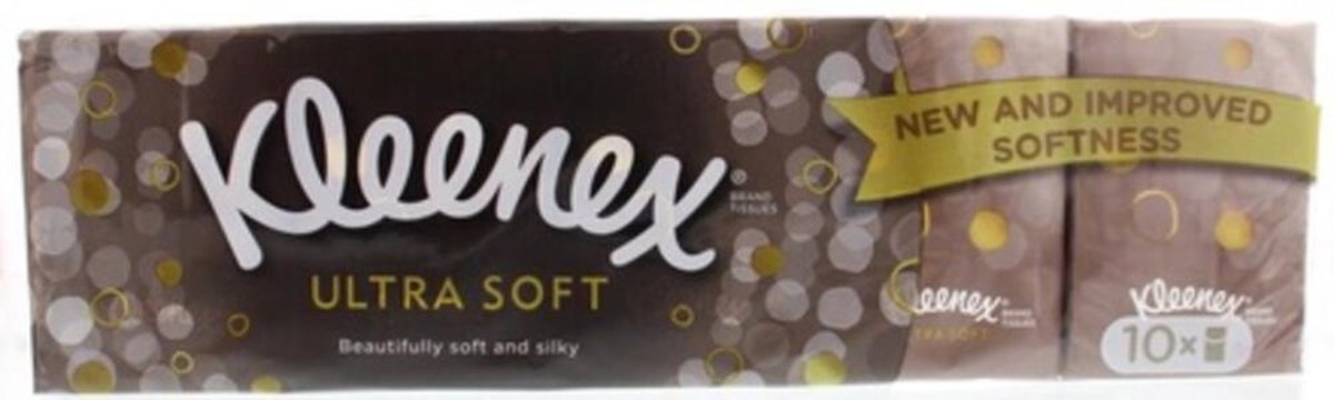 Goedkoopste Kleenex papieren zakdoekjes Ultra Soft Mini - 70 zakdoekjes (10x7