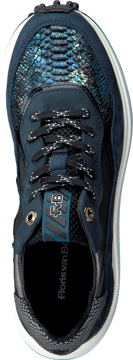 Floris van Bommel Vrouwen Sneakers 85307 Blauw Maat 41 bol