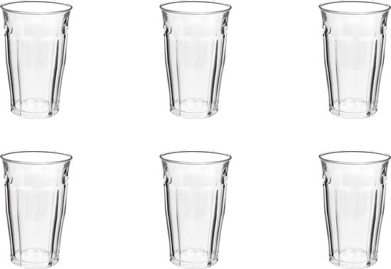 Duralex Picardie Longdrinkglas 360 ml - Gehard glas - 6 stuks