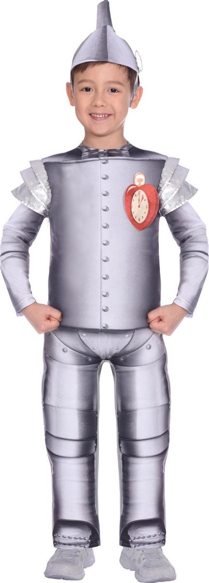 Afbeelding van product Merkloos / Sans marque  Wizard of Oz Tin Man Kostuum Kind  - maat 128/140