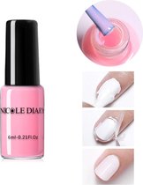 Cozy Cake® - Liquid Nail Art Latex Tape - Nail Art Tape - Vloeibare Nagel Tape - Nagellak Afplak Tape - Vloeibare Tape Latex - Liquid Tape - Roze