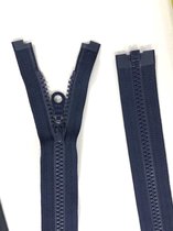 YKK Bloktand rits 6mm -  deelbaar blauw 75cm