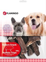 Flamingo hondensnack Nature snack runderpens 200 gr. Let op: 1 zakje met 200 gram runderpens!