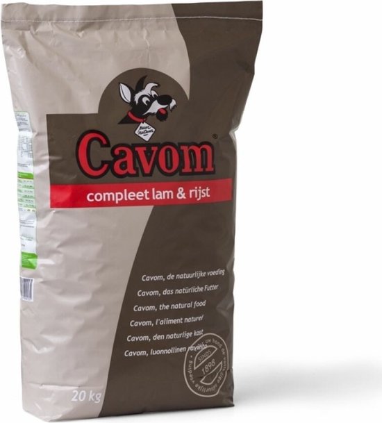 Cavom compleet lam/rijst - 20 KG