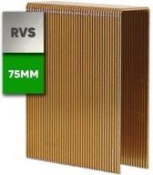 RVS isolatiekrammen BS29000, 75mm (2160 stuks)