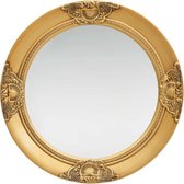 spiegel - goud - rond - klassiek - barok - wandspiegel - 50 cm - spiegels - L&B Luxurys