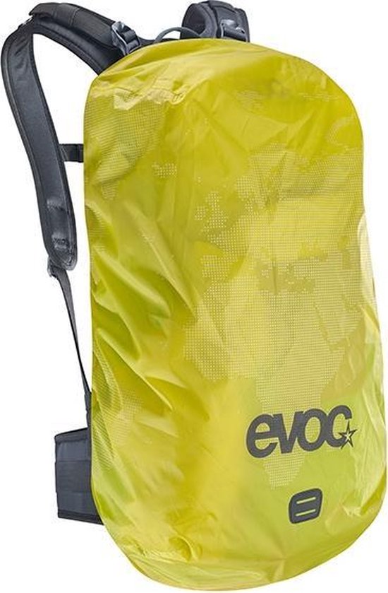 EVOC RAINCOVER SLEEVE, praktische Rucksackregenhülle (wasserdichter Schutzbeutel für Rucksack, Regenbezug, Rucksack Abdeckung, Maße: 16 x 56 x 27 cm, Gewicht: 50 g, Volumen: 10-25 l), Black