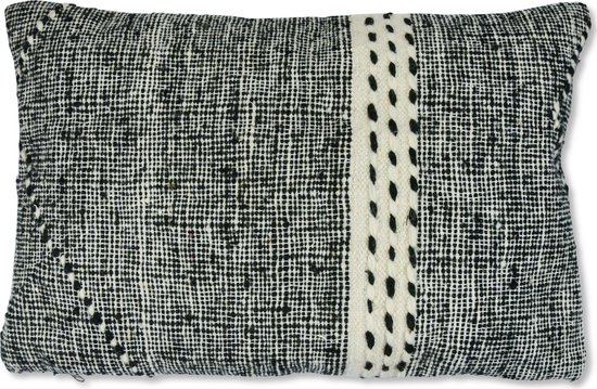 Berber kussen - Zanafi stijl - 40 x 30 cm - handgeweven en vervaardigd uit een traditioneel Zanafi vloerkleed