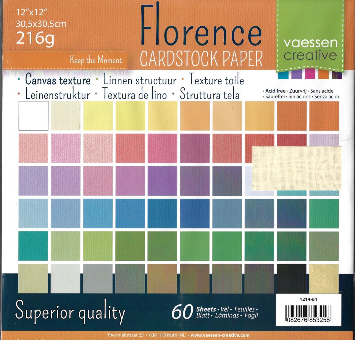Florence • Papier Cartonné 216g Texturé A4 Multipack Noel 24x