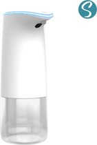 Soopz Pure White Vivid - Automatische zeepdispenser - No touch - Wit - Zeepdispenser met sensor - Zeepdispenser - 450ml - Zeeppompje