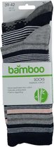 Apollo Sokken Fashion Bamboo Dames Stripes 3-pack Mt 39/42