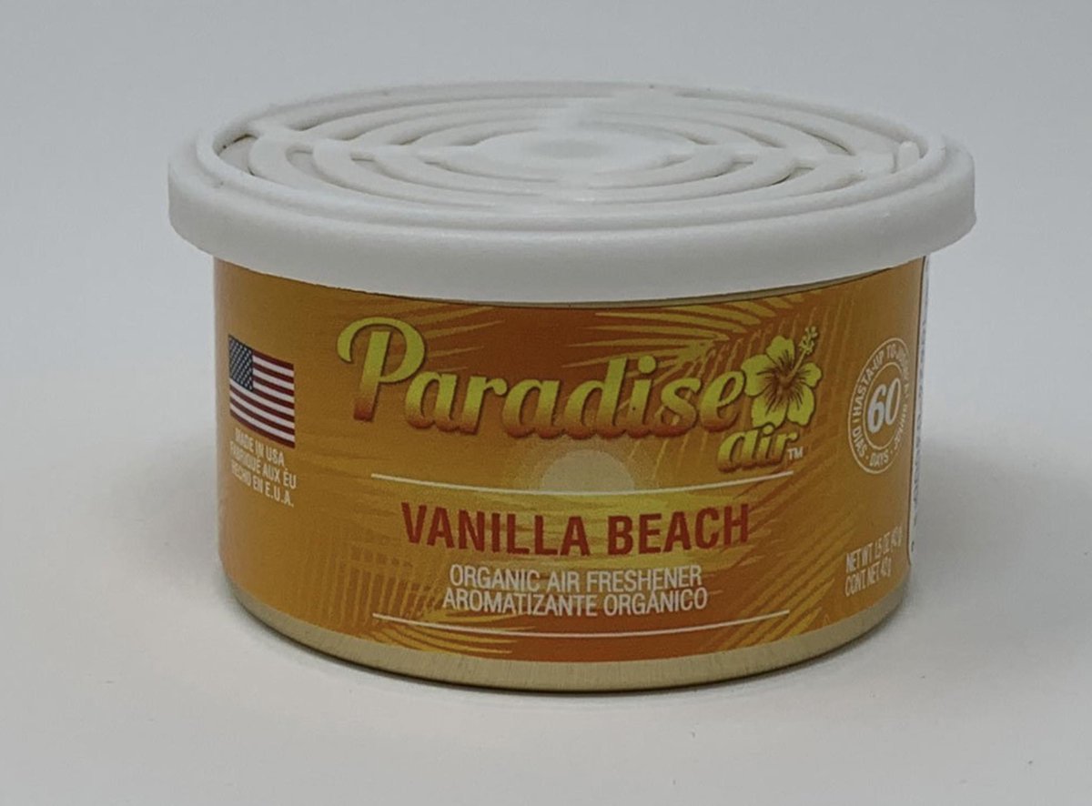 Paradise Air luchtverfrisser Vanilla Beach