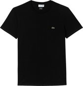 Lacoste Heren T-shirt - Black - Maat L
