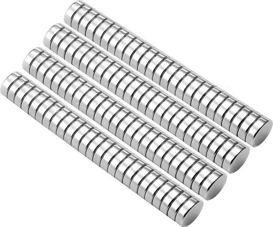 HHOOMY - 100 aimants Néodyme Pcs Mini Magnets ronds 5 x 1 mm avec boîte de  rangement
