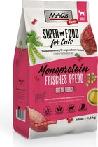 MAC's Superfood Kattenvoer - Mono Proteïne Paardenvlees - 1,5 kg - Kattenbrokken