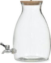 Drank dispenser 5 L  - Glazen Waterkan