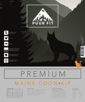 Puur Fit Premium Kattenvoer - Maine Coon Kip - 3 kilo