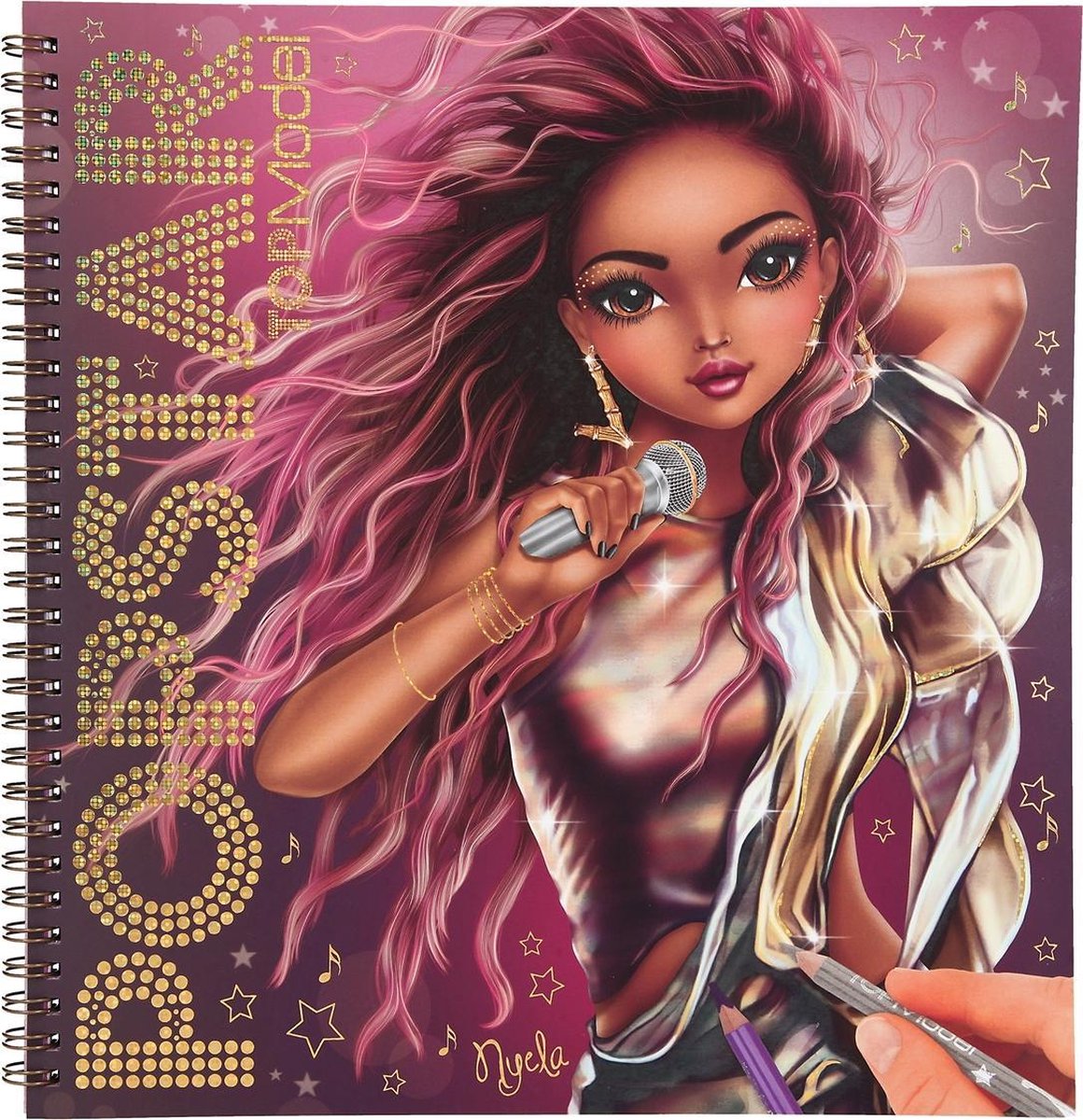 Top Model - Colouring Book - Popstar (0411462)