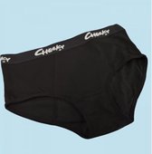 Cheeky Wipes Menstratie ondergoed Feeling Free boyshort - zwart- maat 50