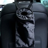 afvalzak auto - ophangbaar - auto accessoires - zwart